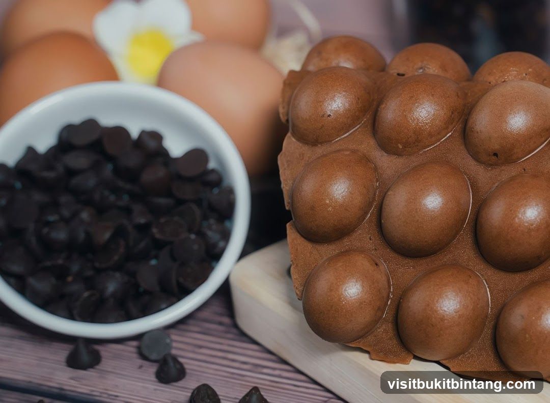 Chocolate Bubble Waffle Ingredients