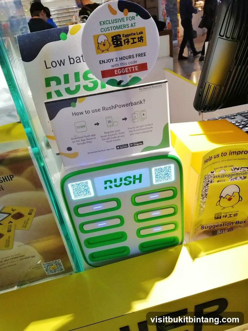 Rush Powerbank Kiosk