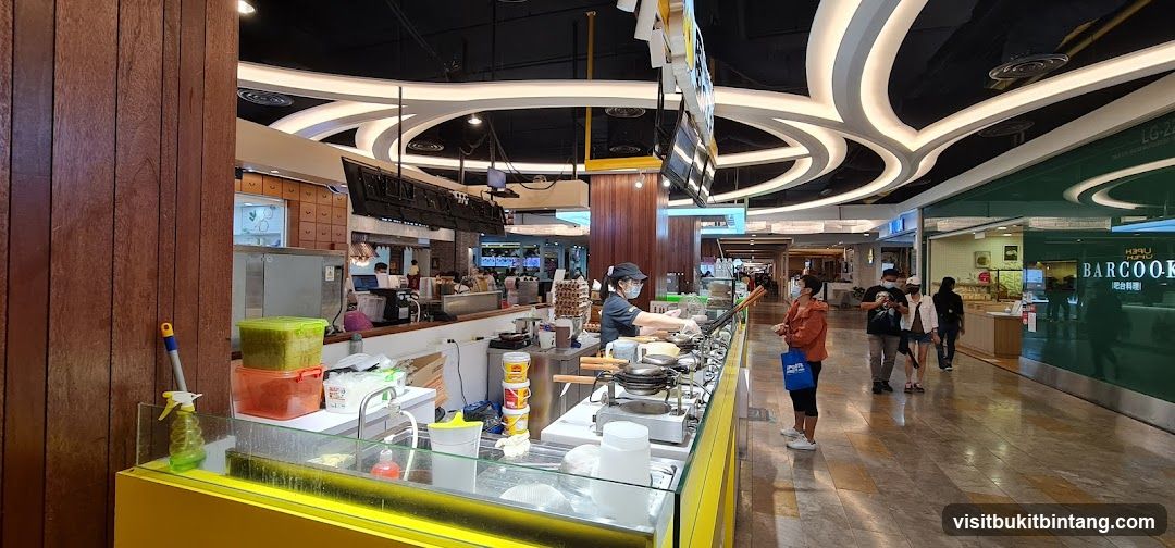 Food stall in a mall