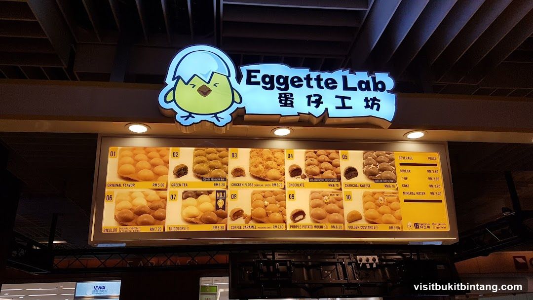 Eggette Lab Menu
