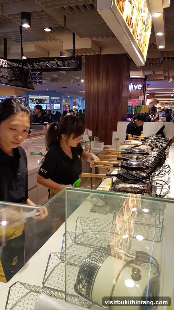 Food Stall with Waffle Makers