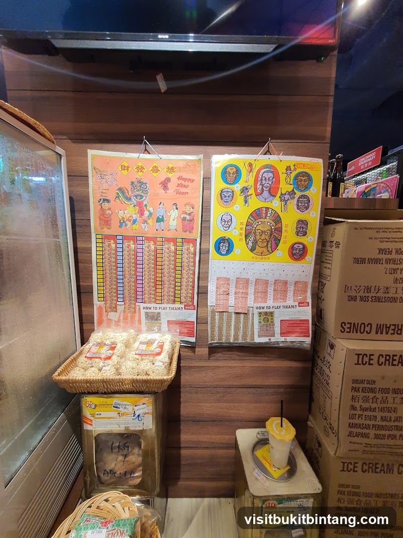 New Year Decorations and Snacks