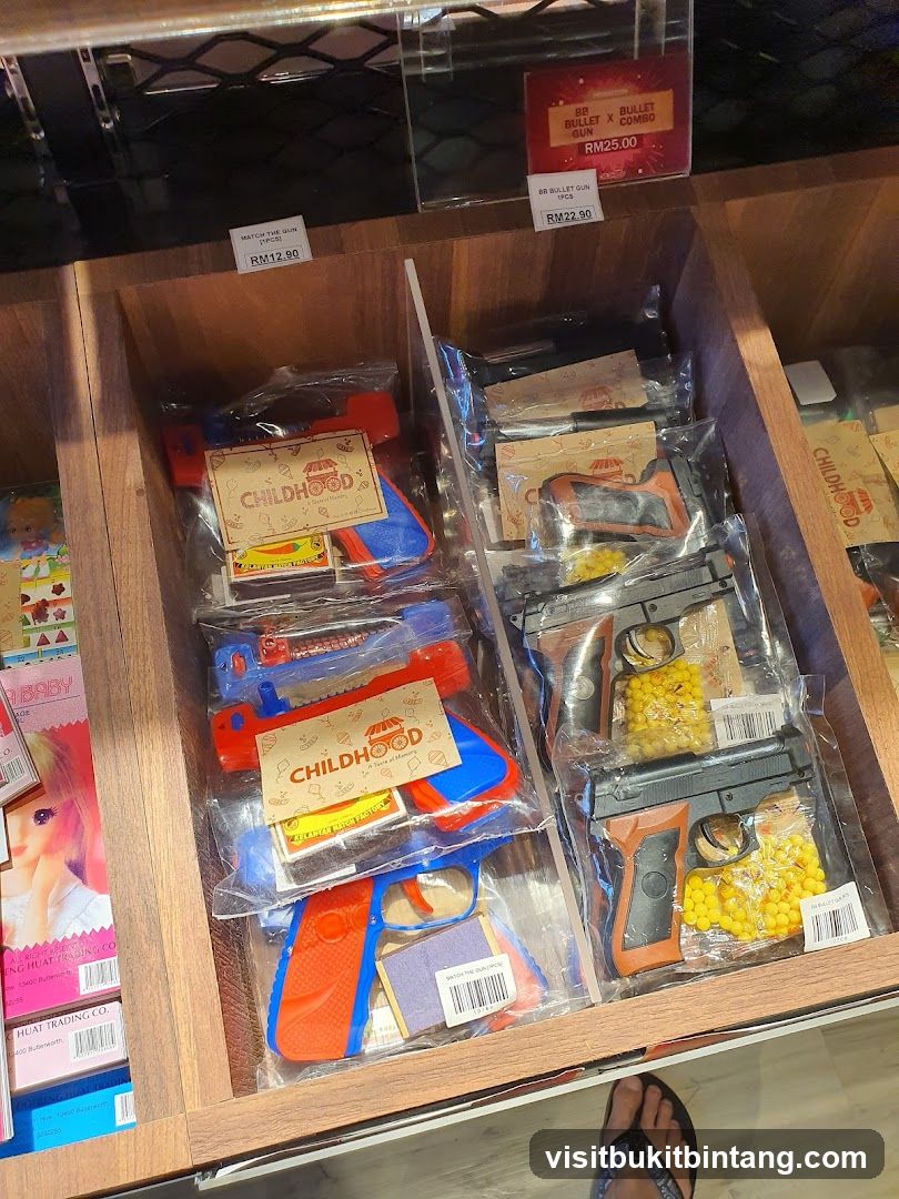 Toy Guns Display