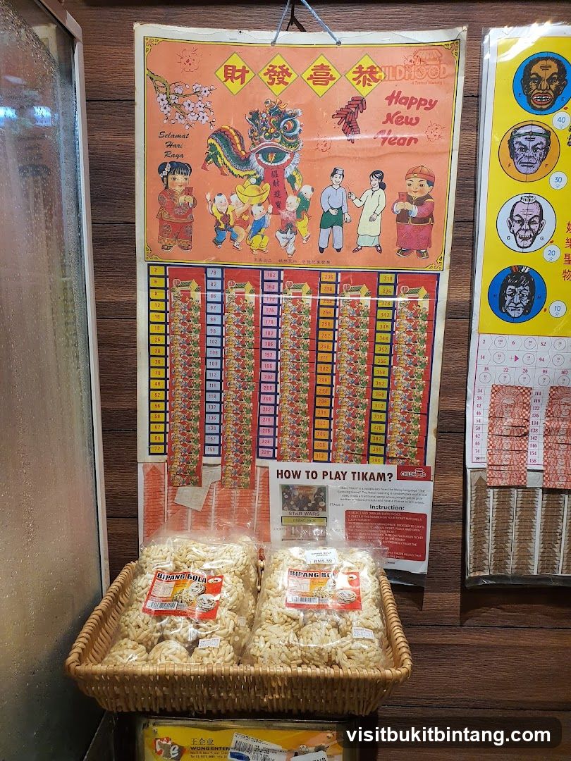 Chinese New Year Decorations and Snacks