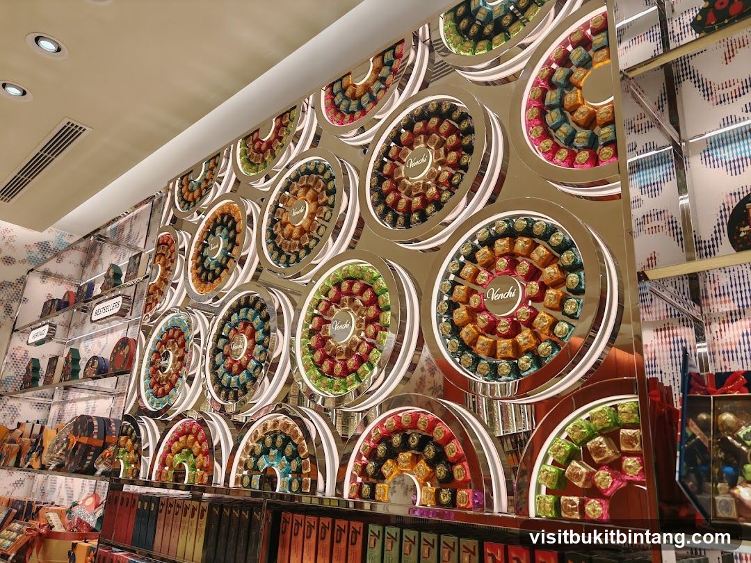 Venchi Chocolate Display