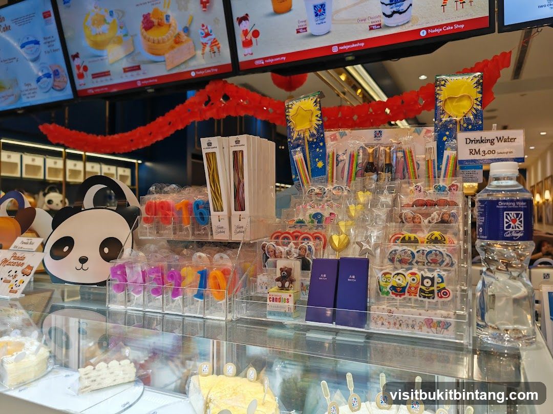 Nadeje Cake Shop Display