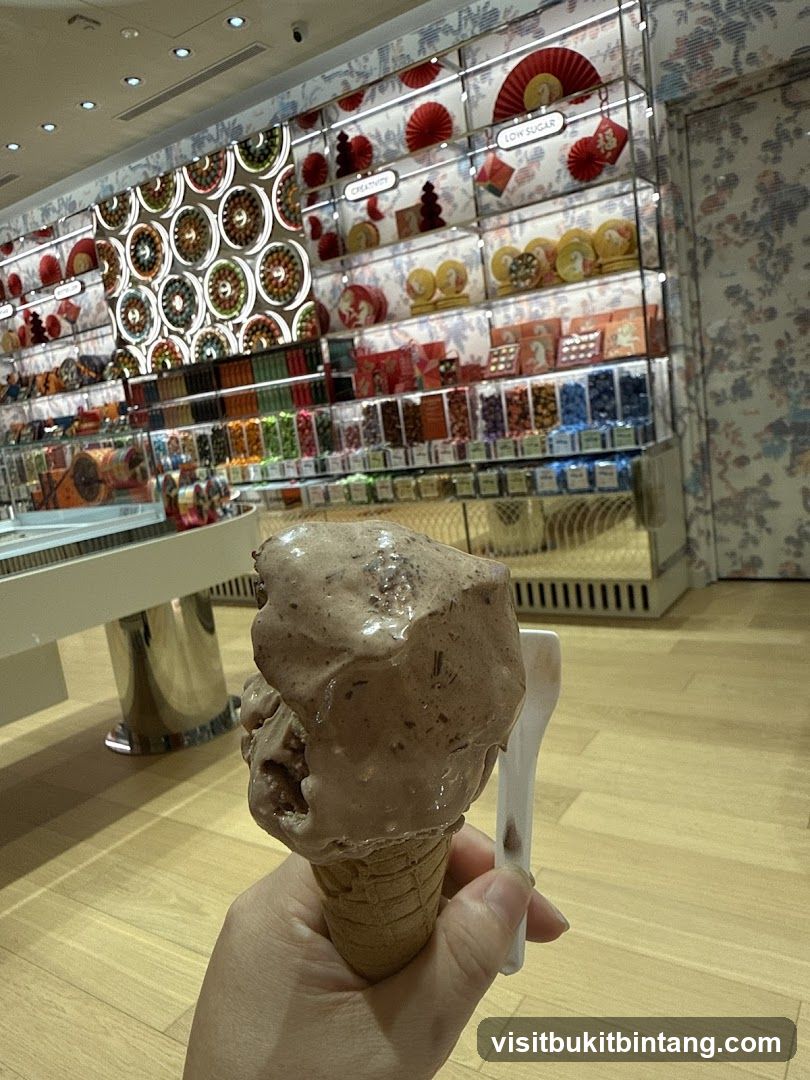 Ice Cream Cone in Store