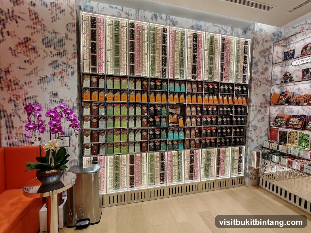 Venchi Chocolate Display