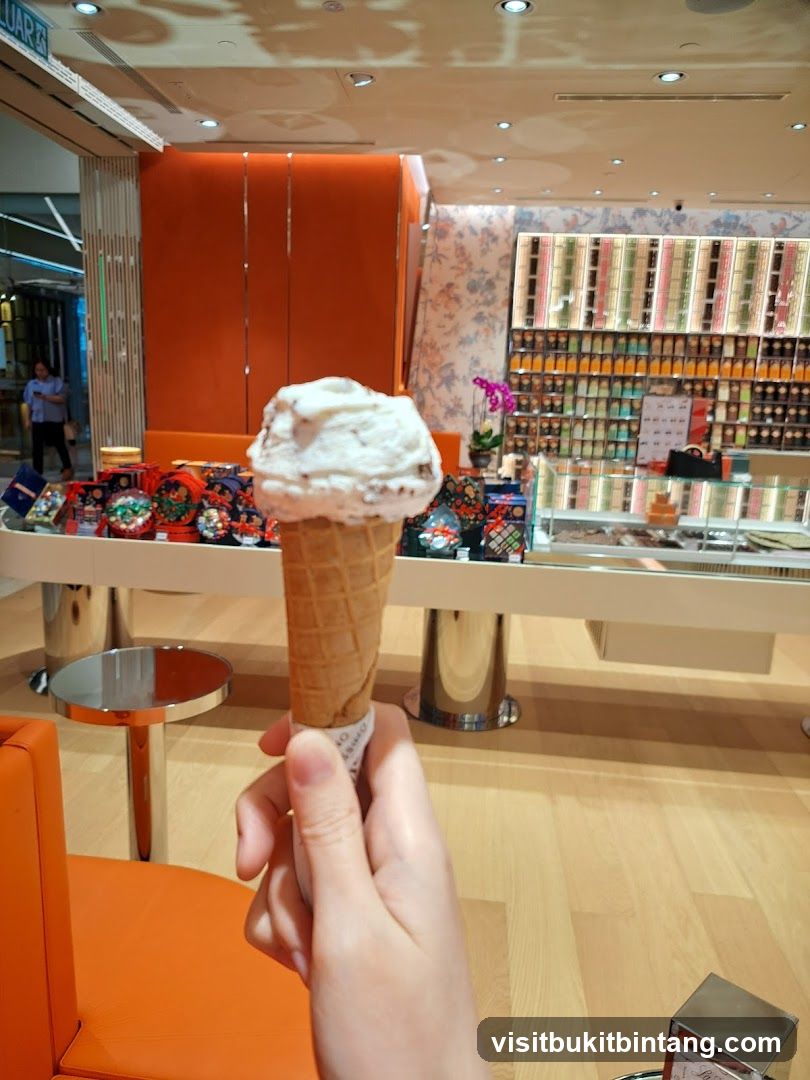 Ice Cream Cone in Store