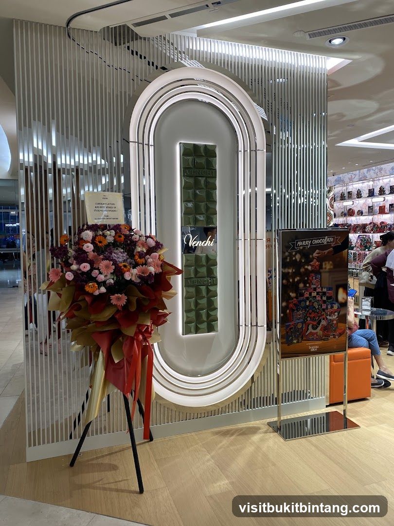 Venchi Chocolate Store Display