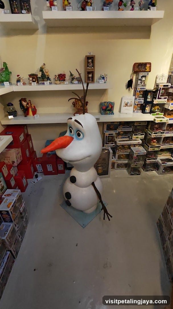 Frozen Olaf Statue in Store
