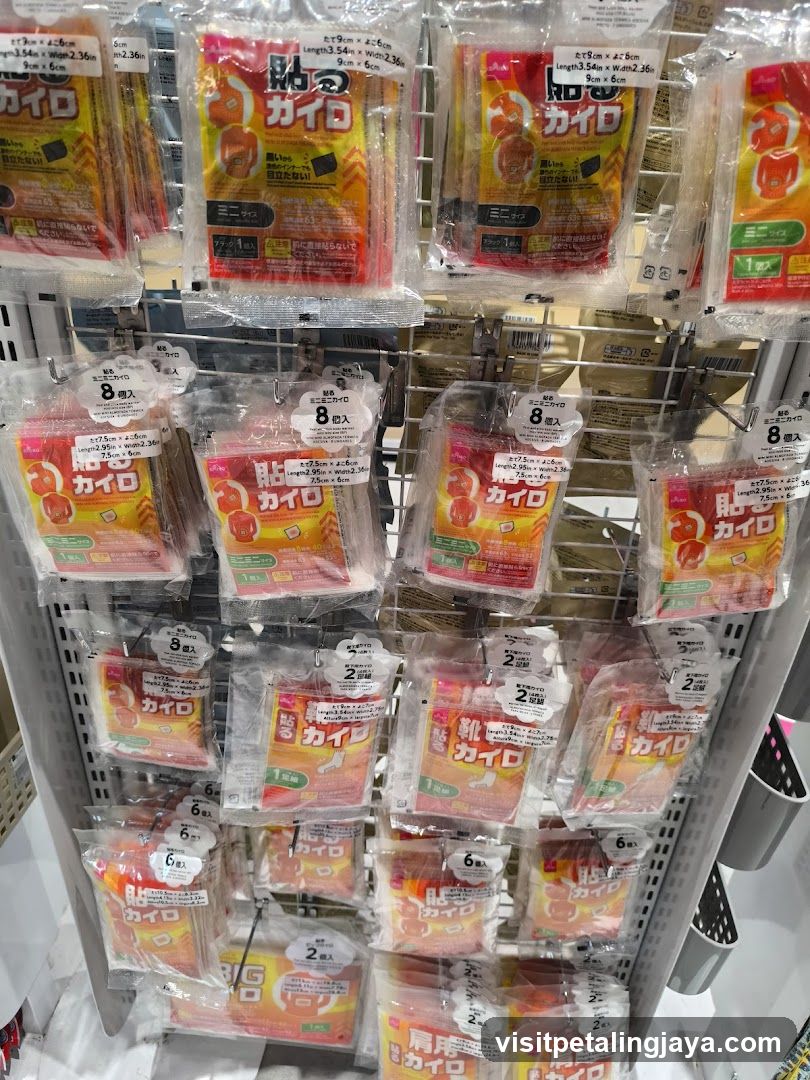 Kairo Heating Pads Display