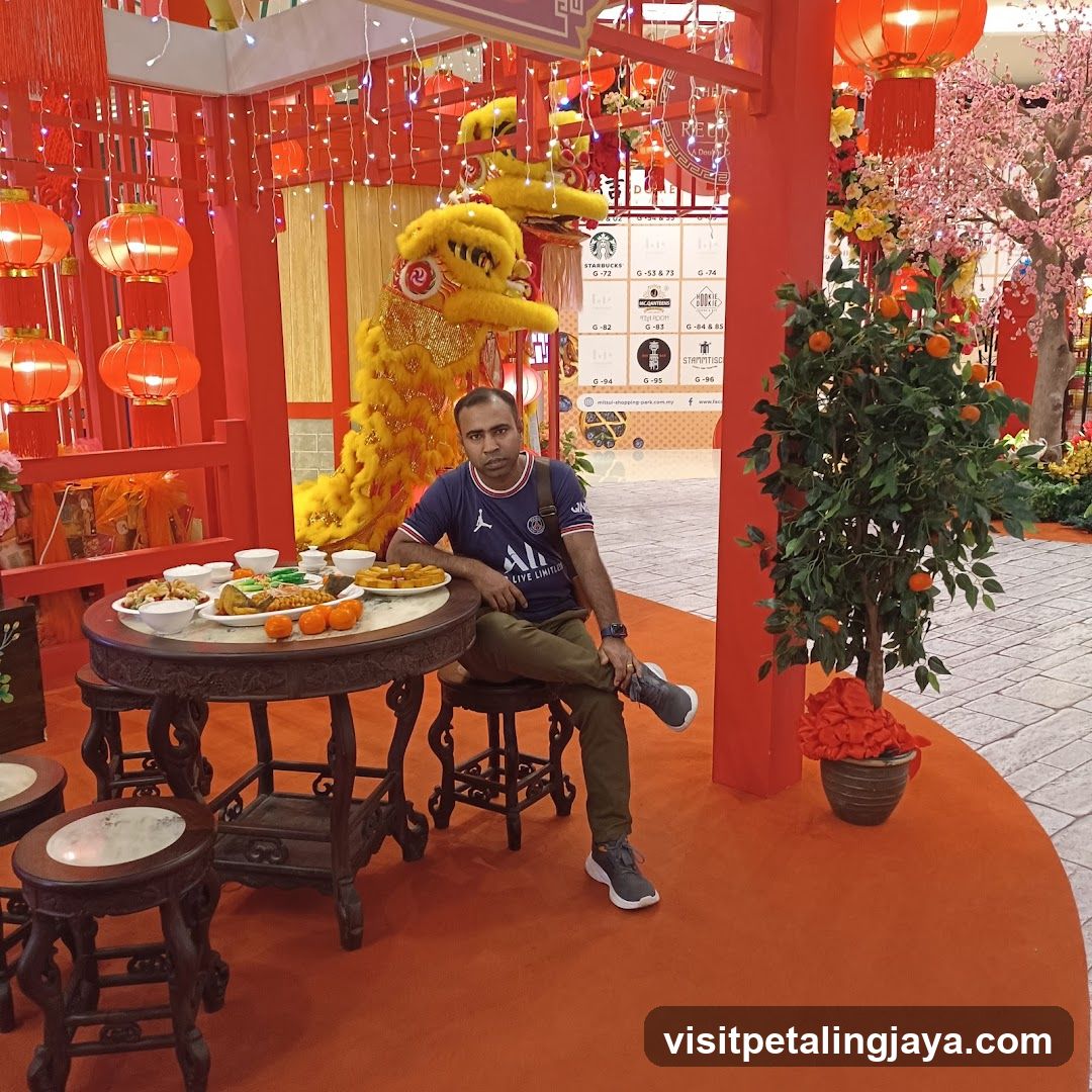 Chinese New Year Festival Scene