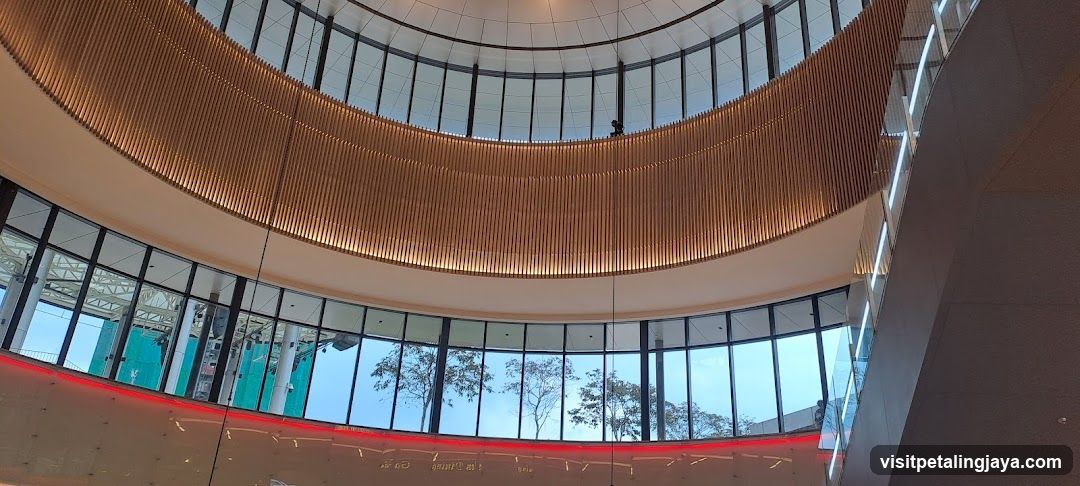 Interior atrium view