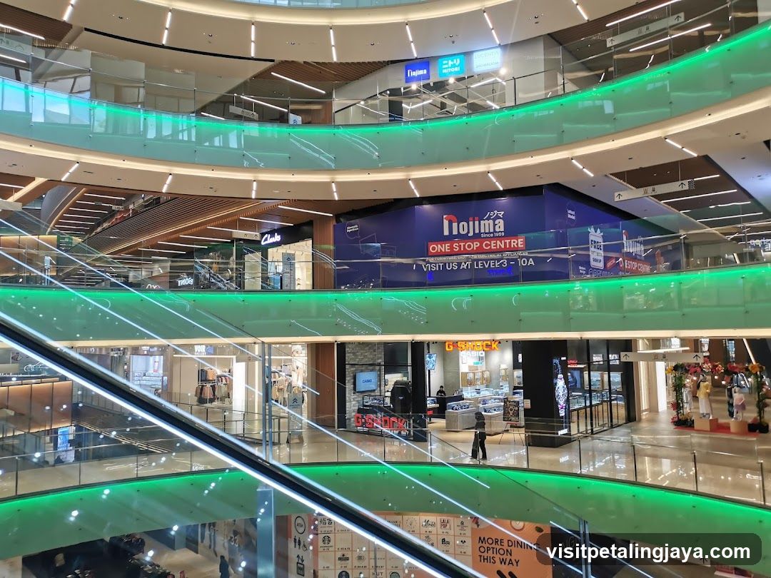 Shopping Mall Interior View