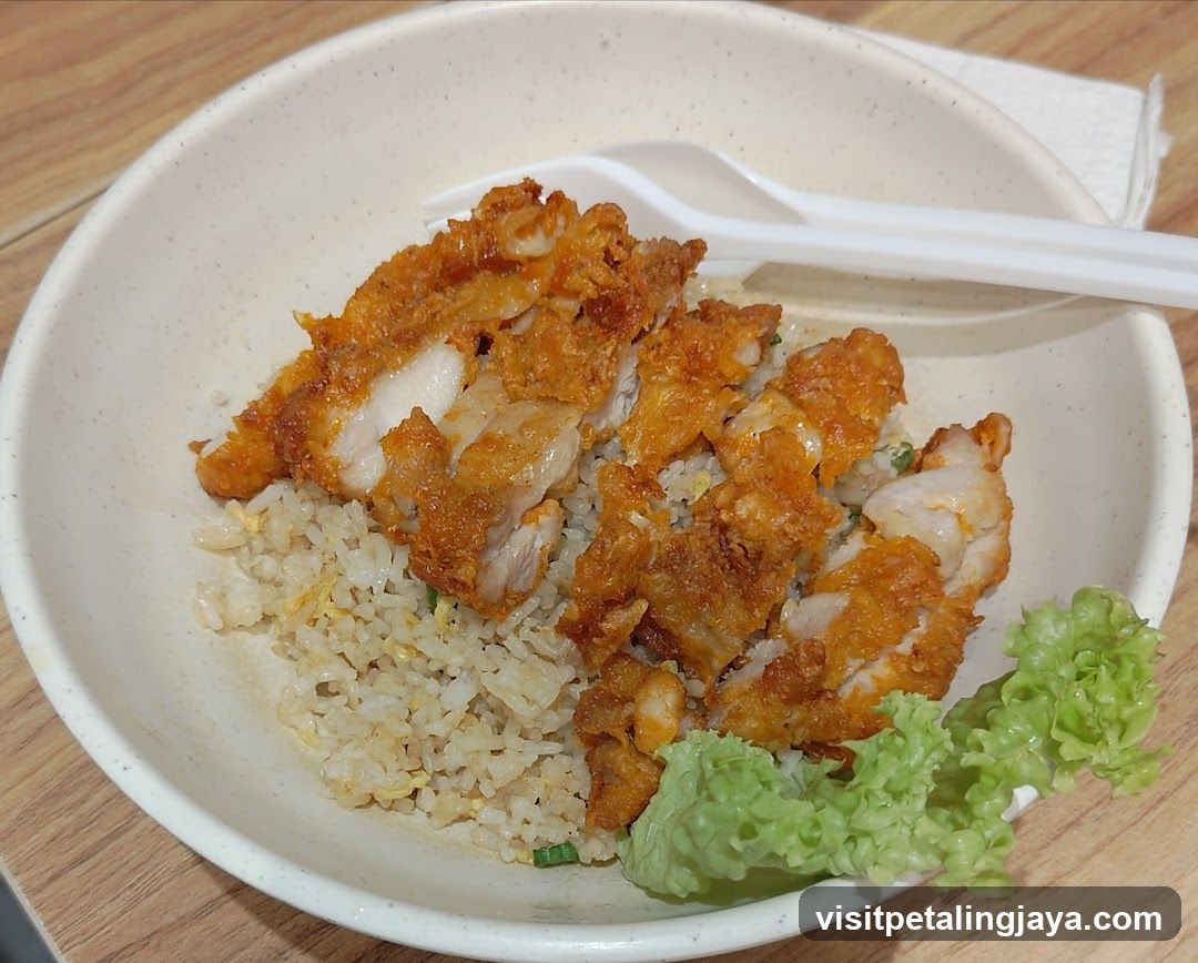 Pork Chop Fried Rice Bowl