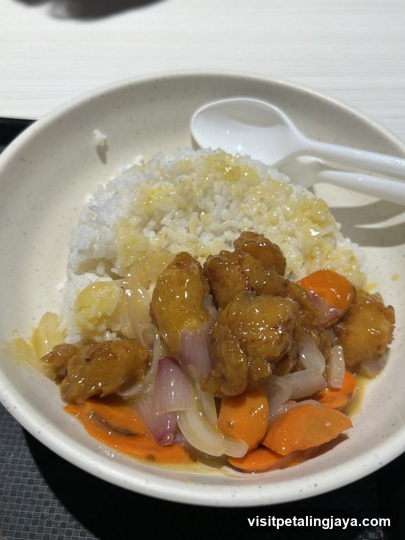 Crispy Chicken Rice Bowl