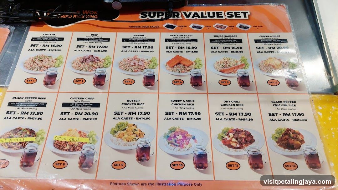 Super Value Set Menu