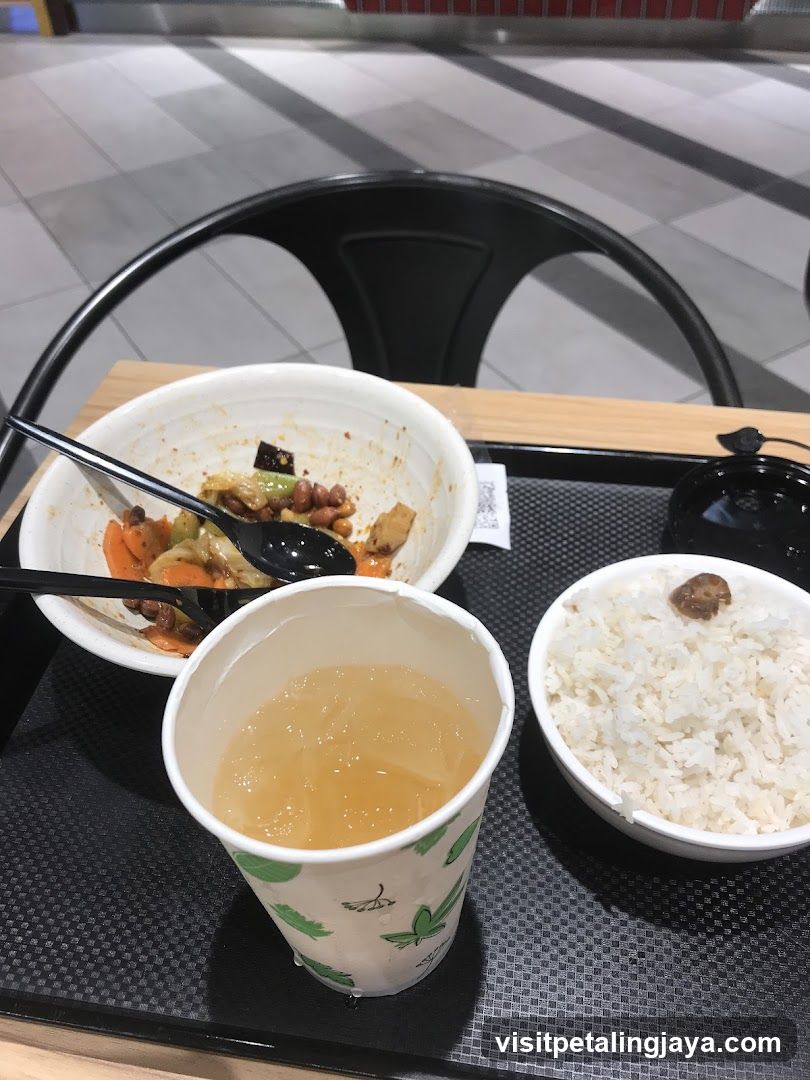 Meal Tray with Food Items