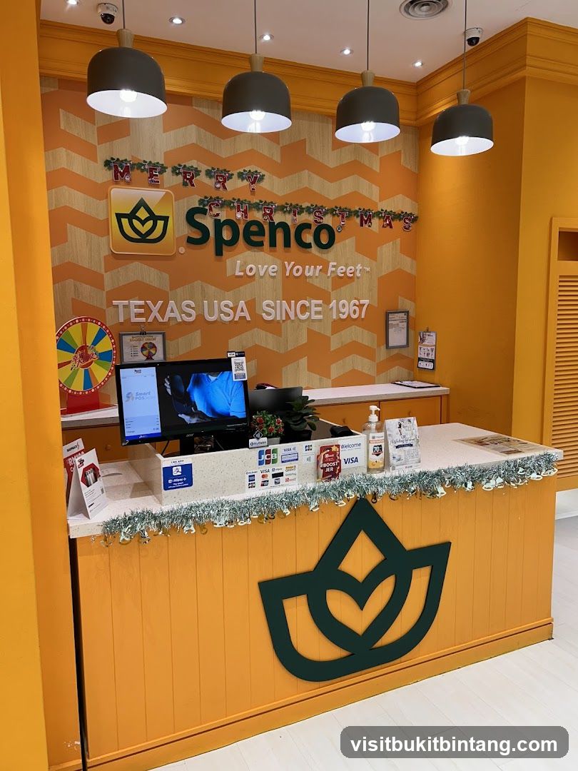 Spenco Store Counter