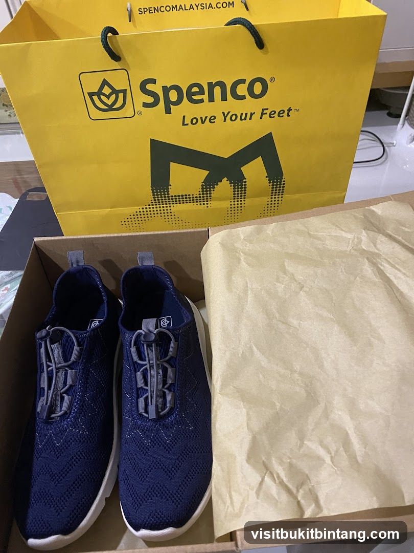 Spenco Shoes and Shopping Bag