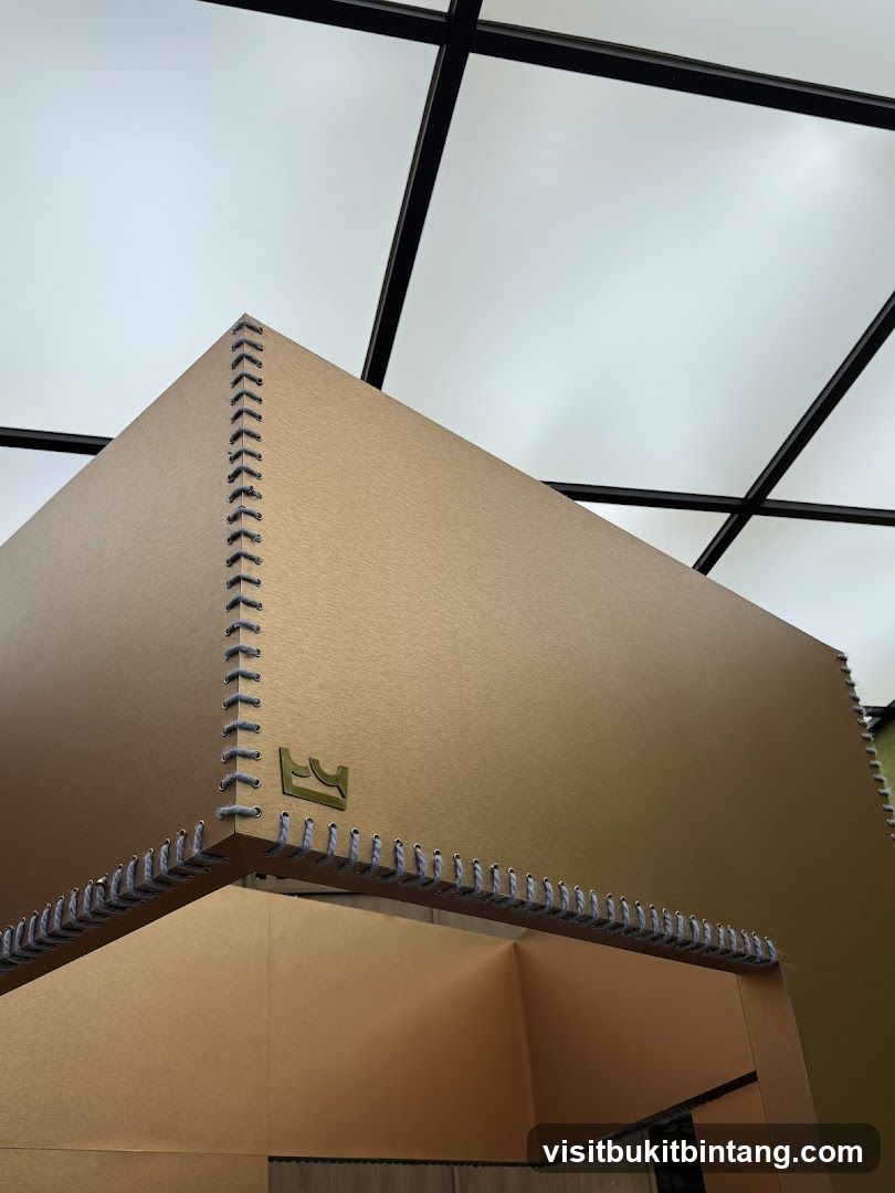 Cardboard Structure with Logo