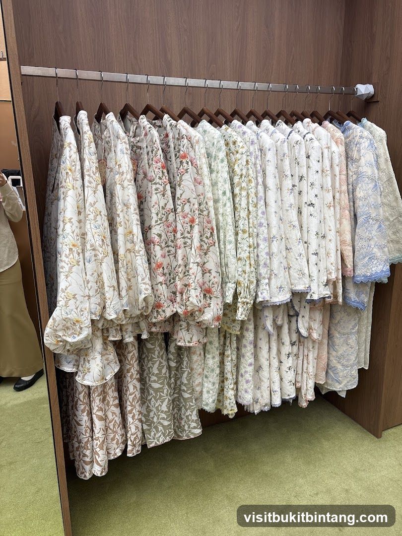 Floral Print Tops on Hangers