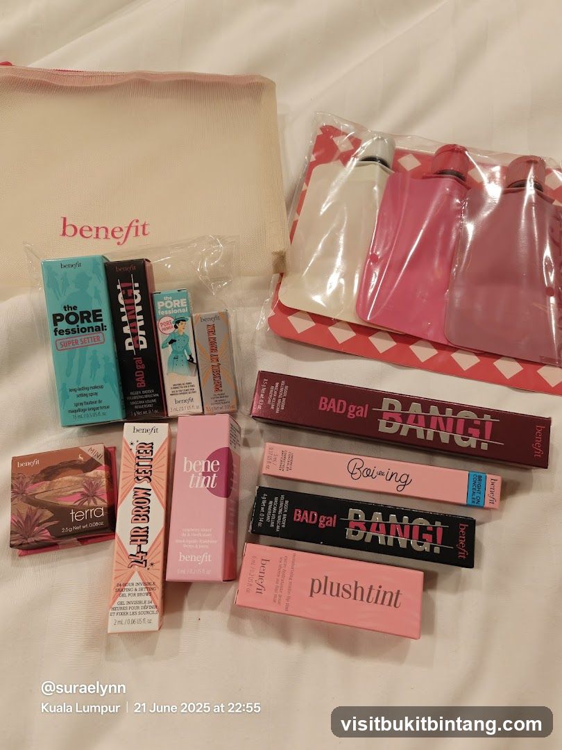 Benefit Cosmetics Products