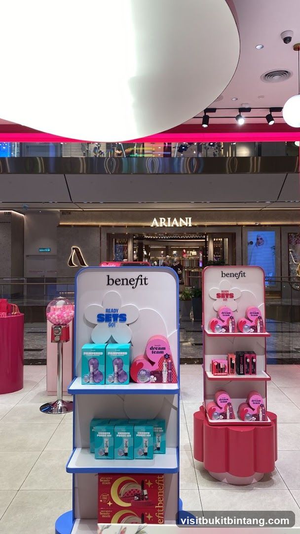 Benefit Cosmetics Display