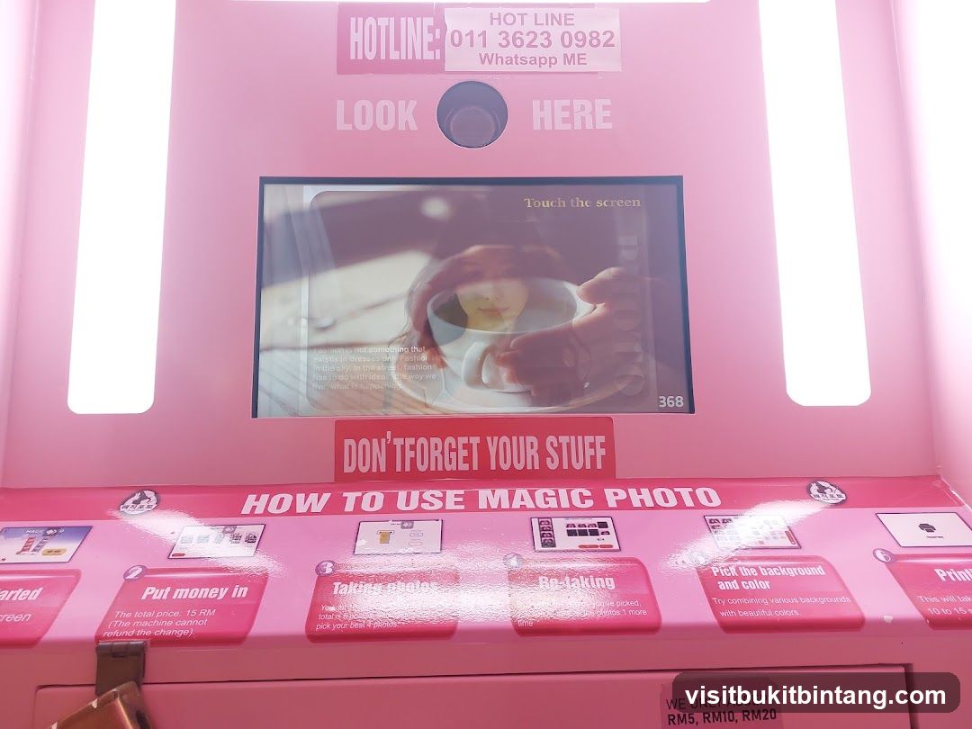 Magic Photo Booth Instructions