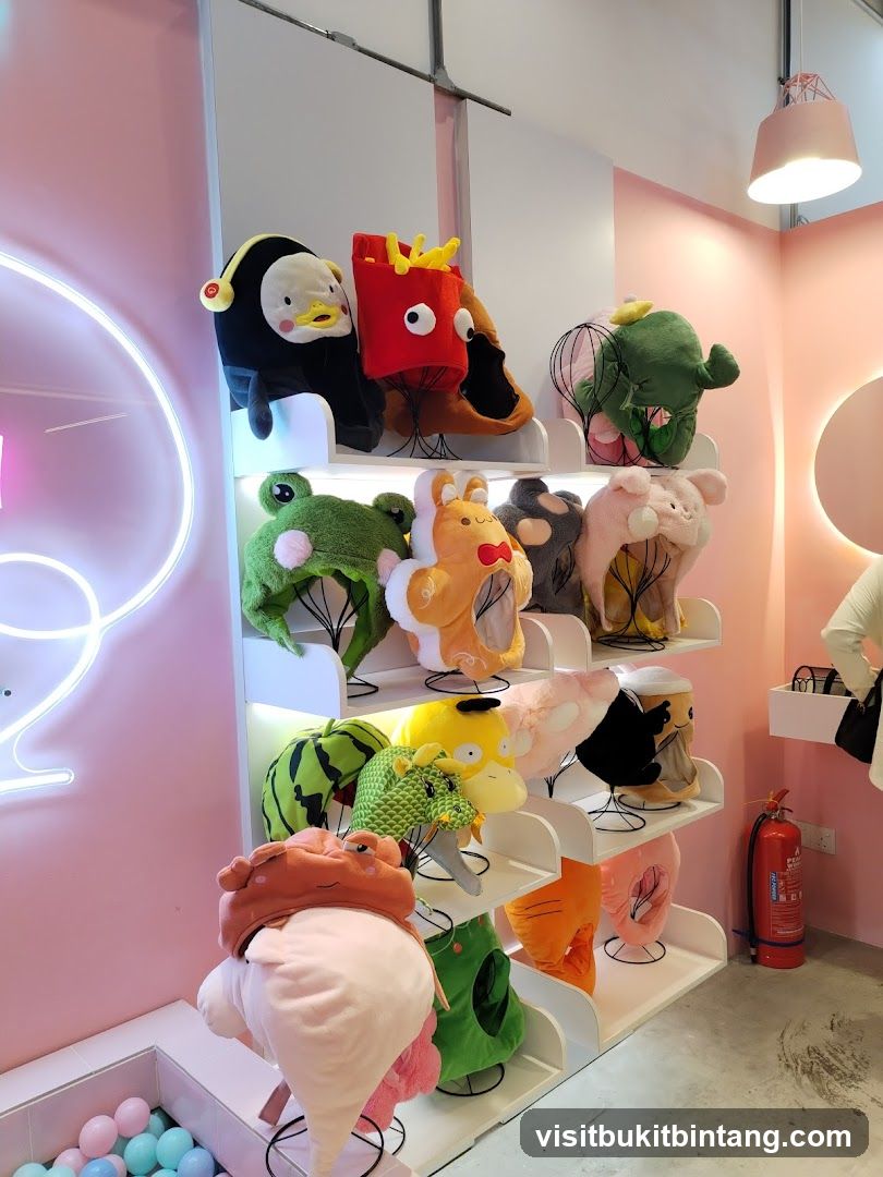 Novelty Hats Display