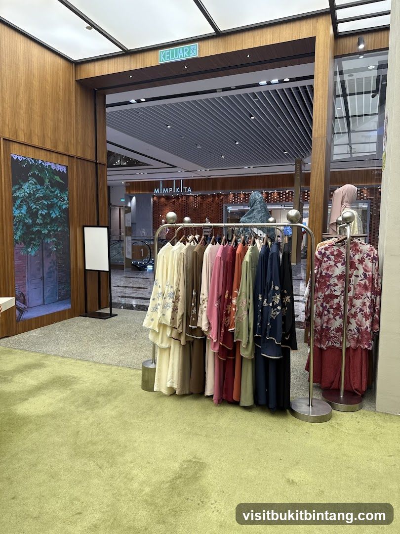Clothing Display in Store