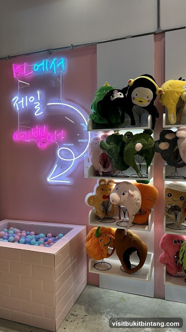 Novelty Hats Display