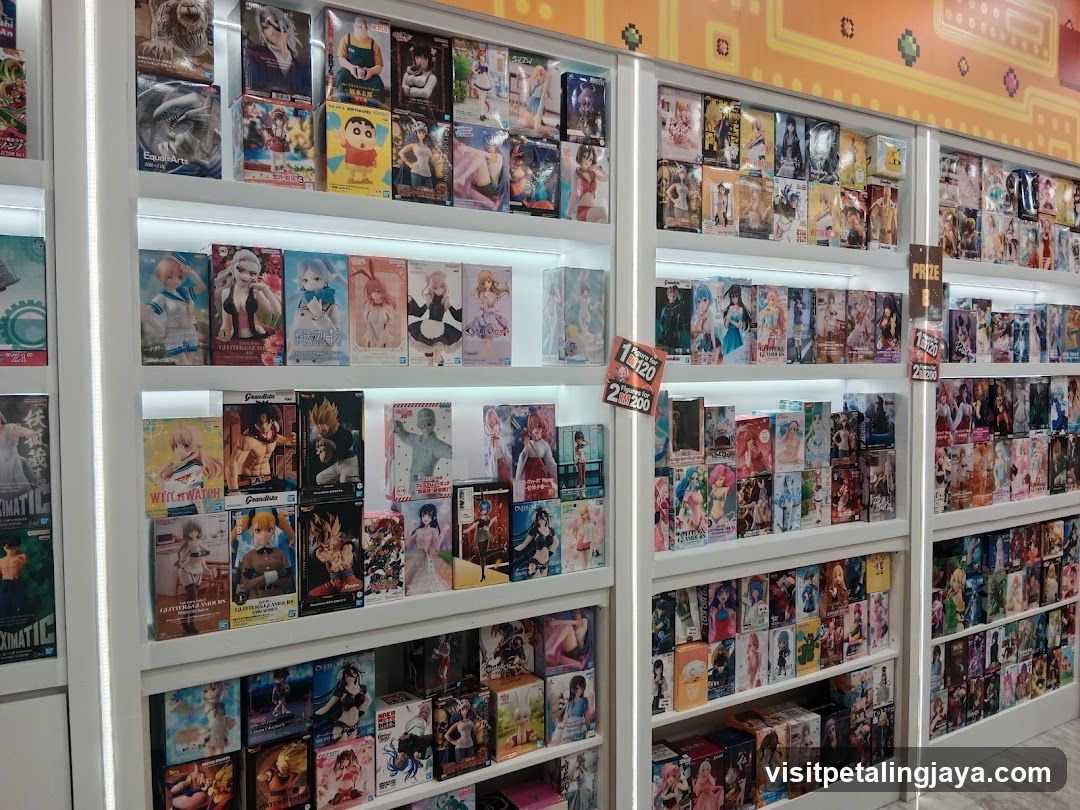 Anime Merchandise Display