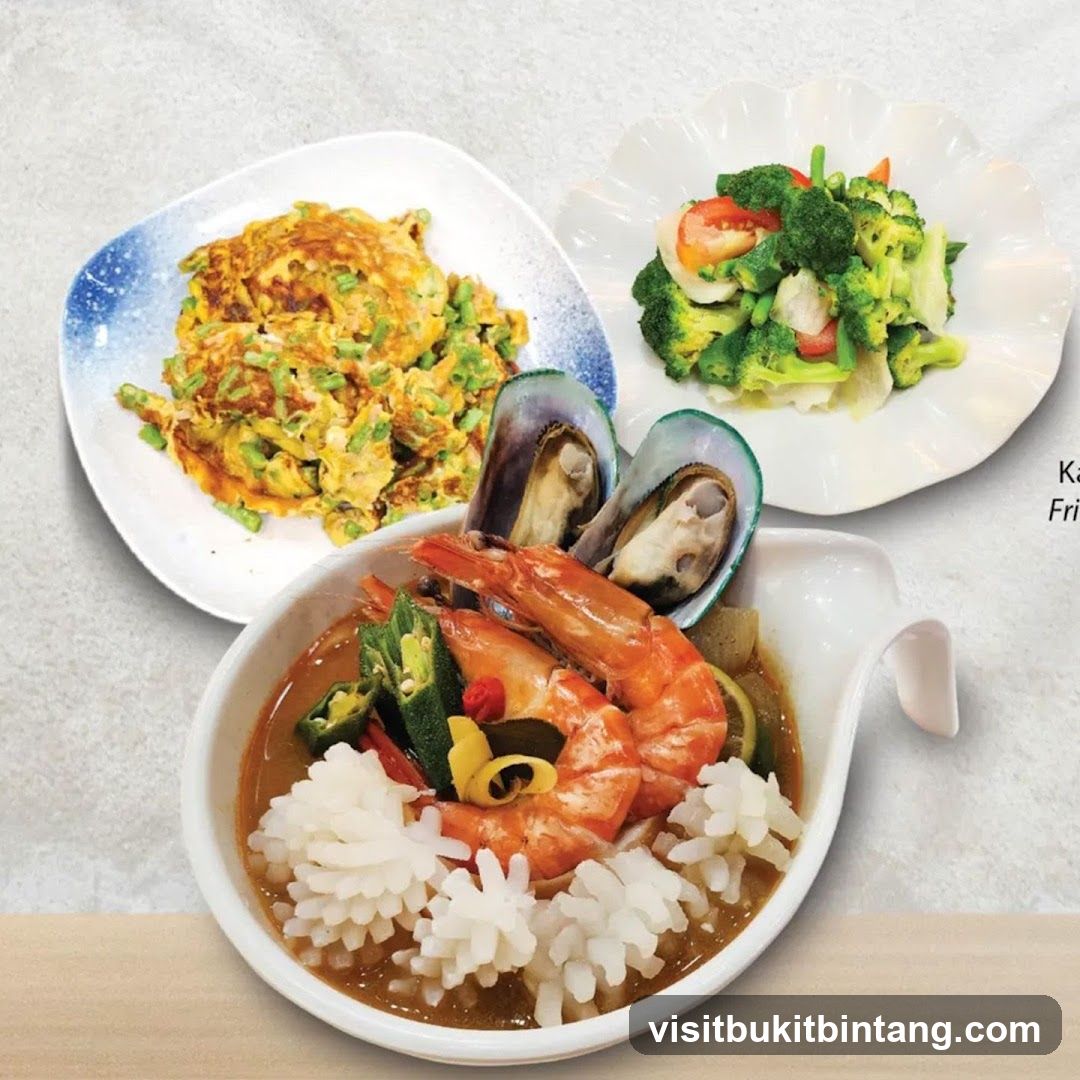 Seafood and Vegetable Dishes