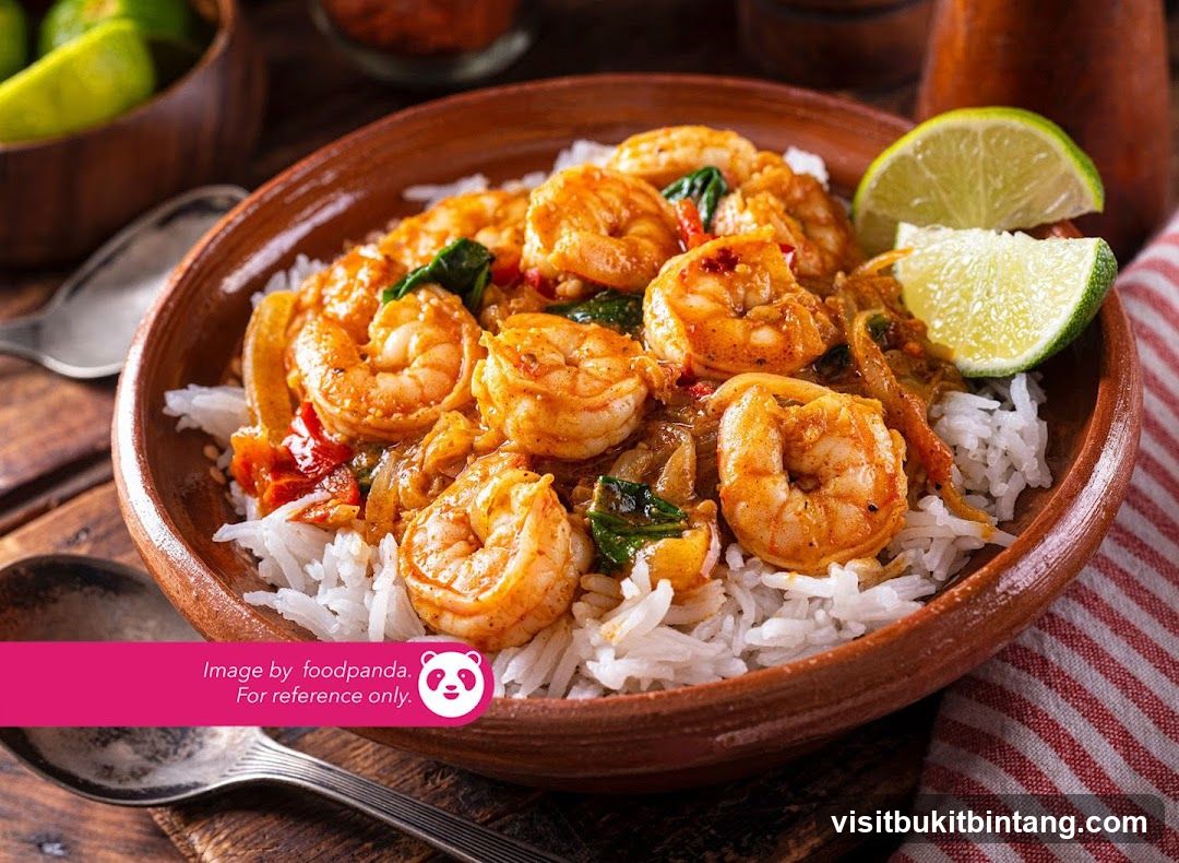 Shrimp Curry with Rice