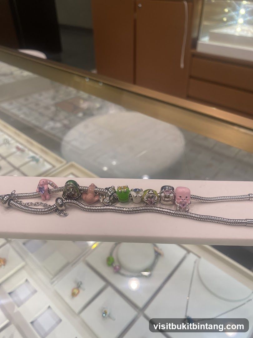 Jewelry Display with Charms