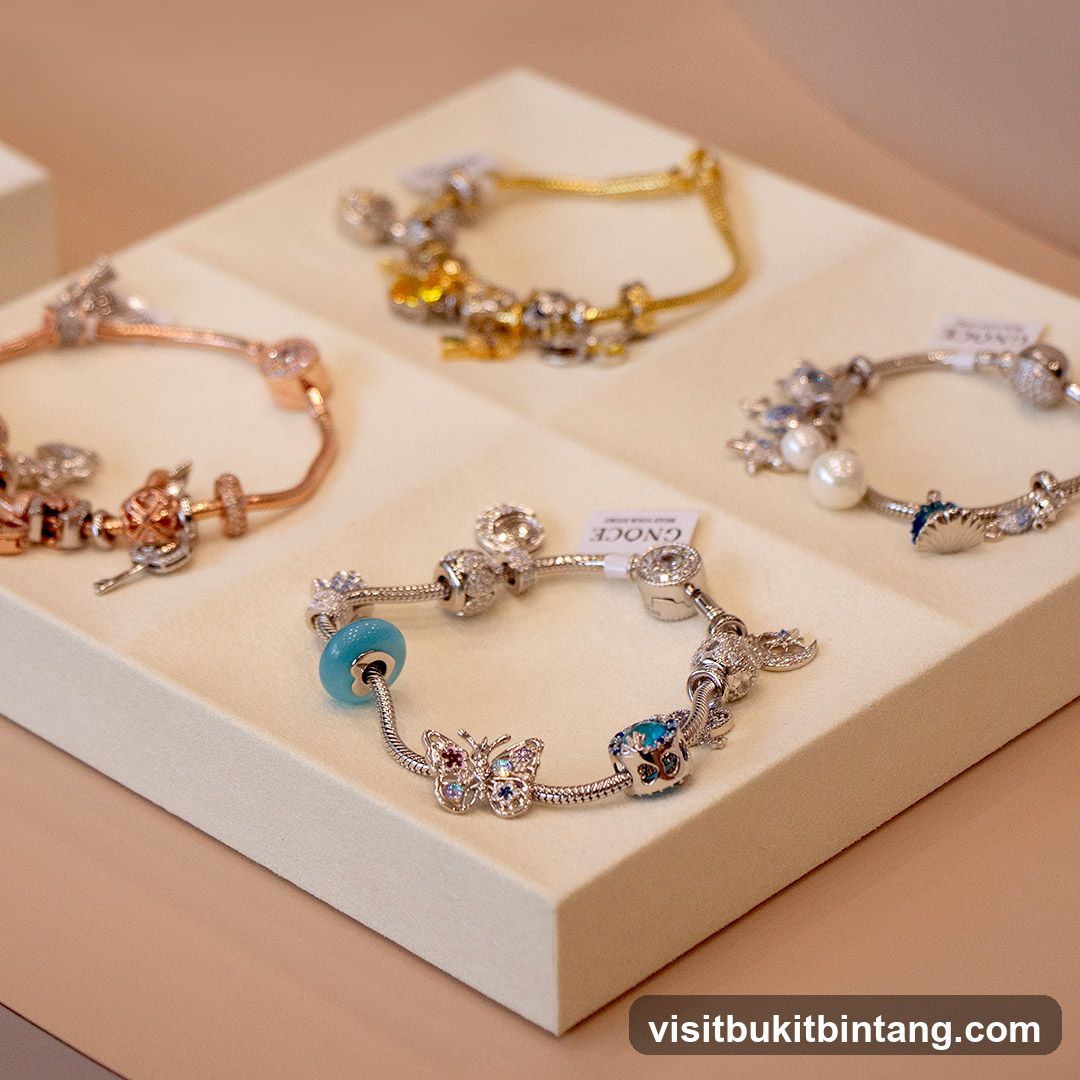 Charm Bracelets Display