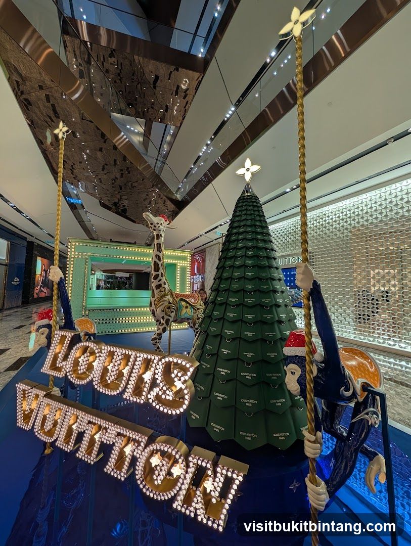 Louis Vuitton Holiday Display