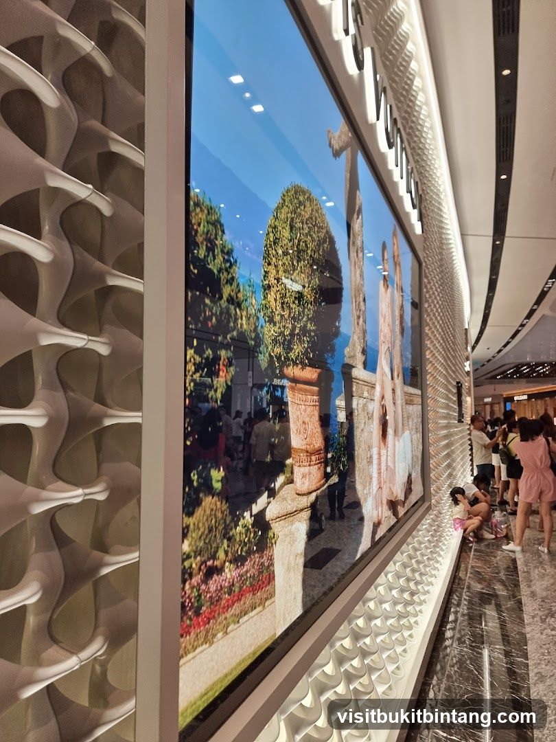 Storefront Display with Artwork