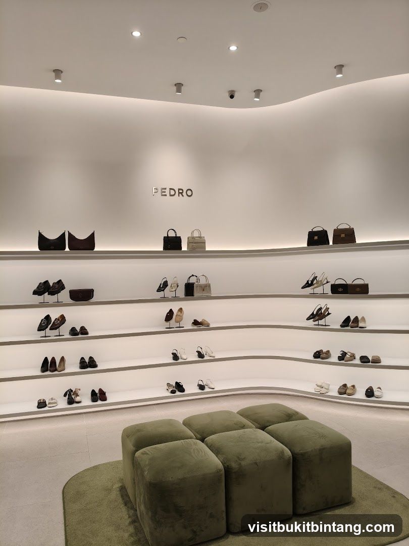 Pedro Shoe and Bag Store Interior