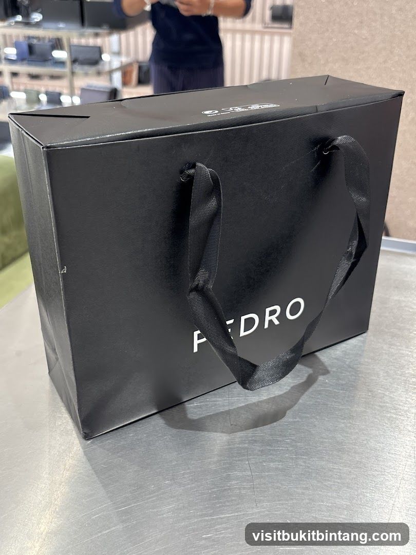 Black Shopping Bag