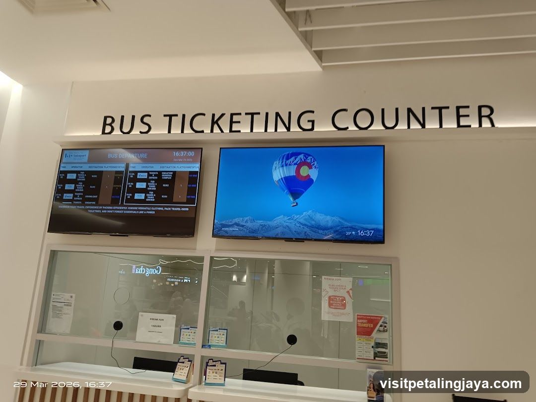 Bus Ticketing Counter Interior