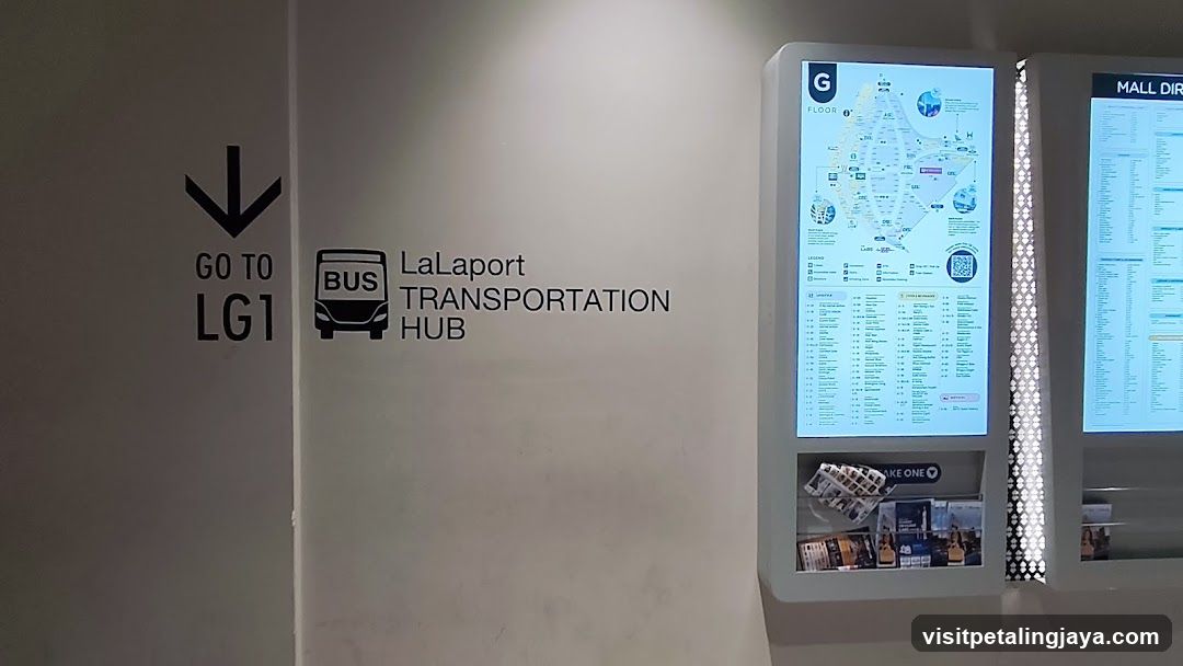 LaLaport Transportation Hub Signage