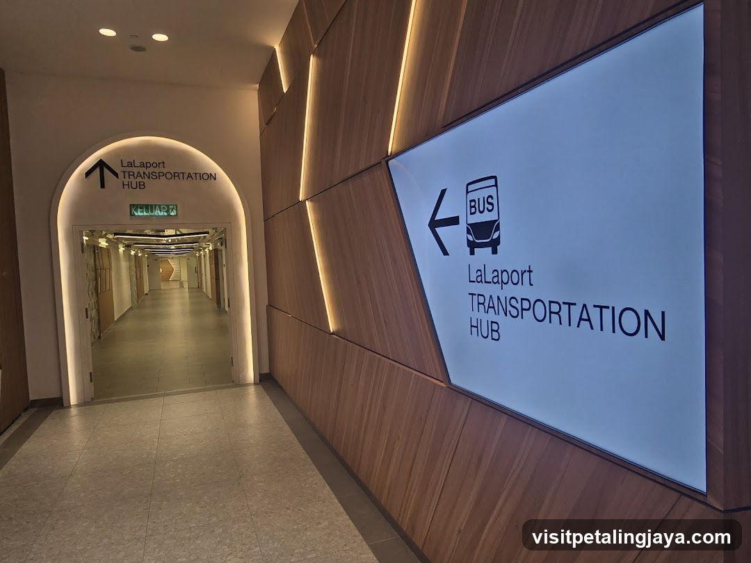 LaLaport Transportation Hub Signage