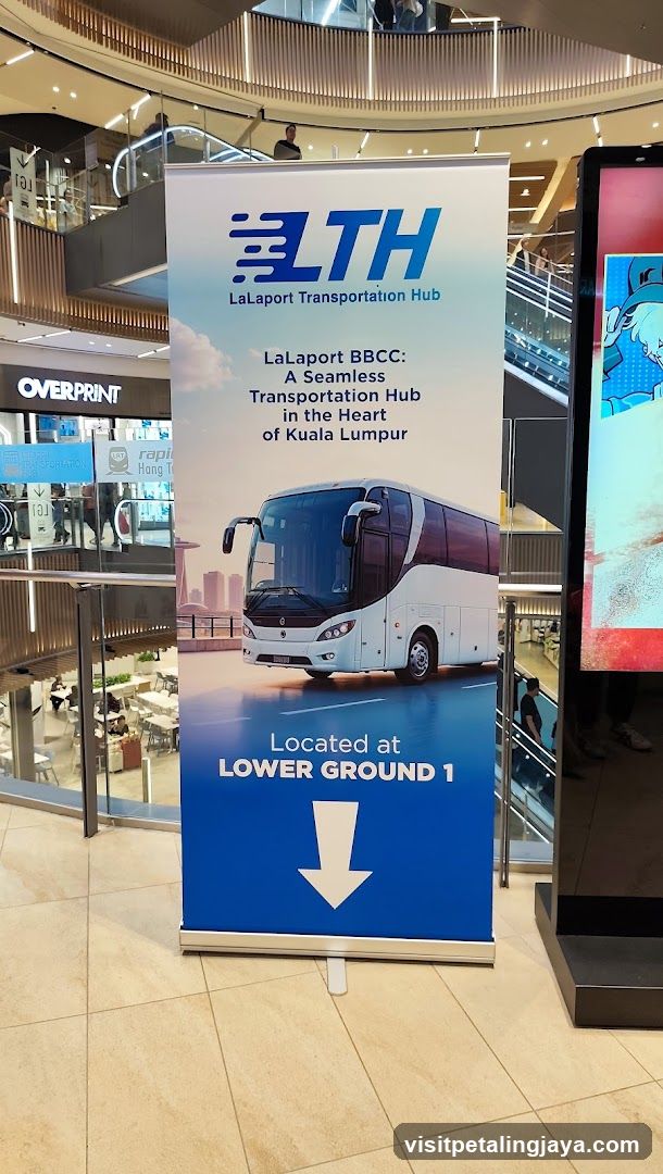 LaLaport Transportation Hub Banner