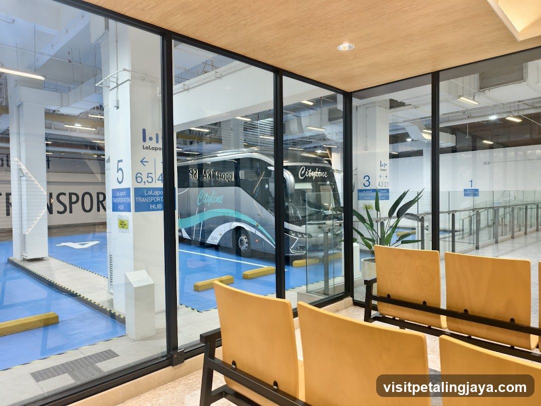 Bus Terminal Interior View