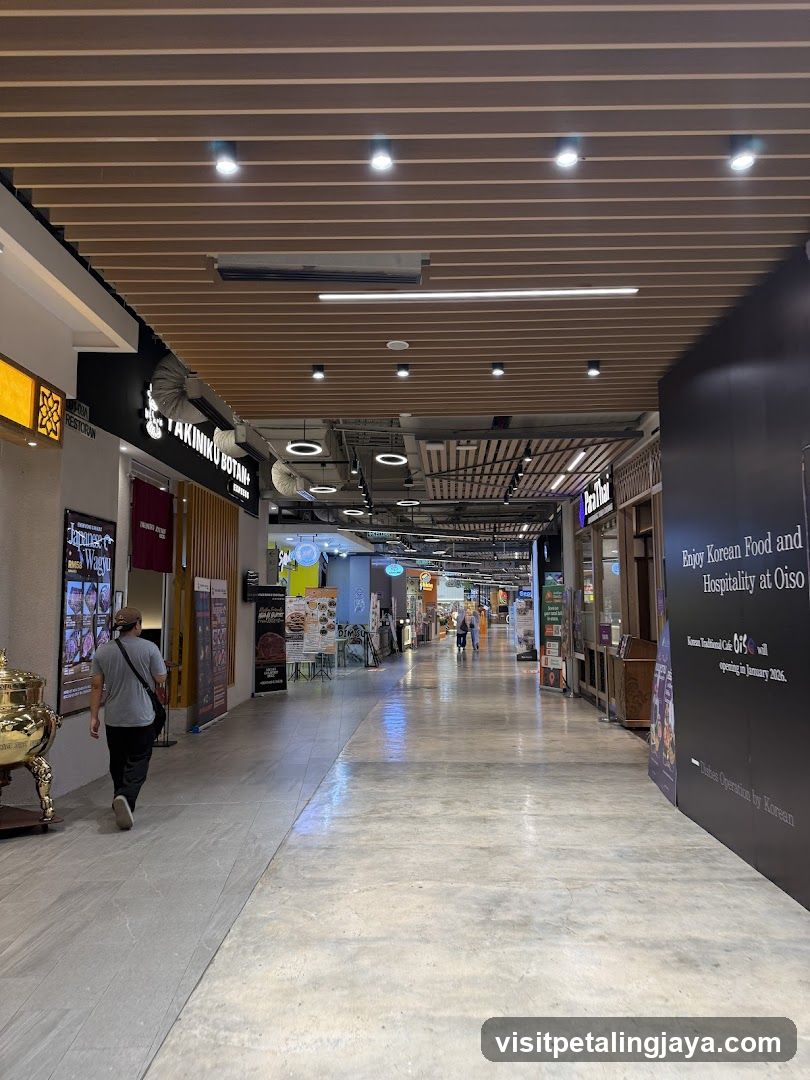 Shopping Mall Corridor Interior