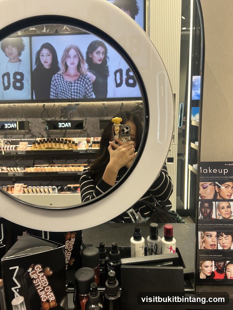Makeup Store Display