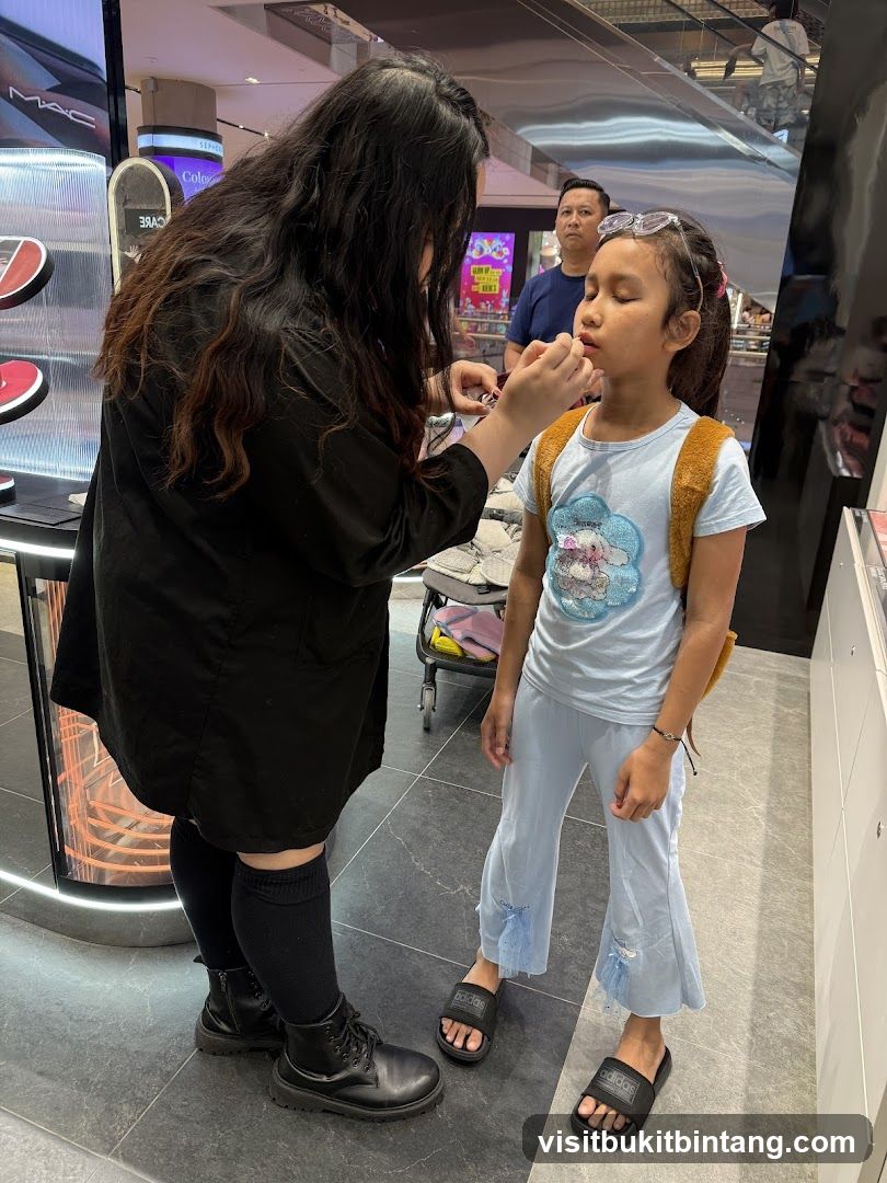 Makeup application